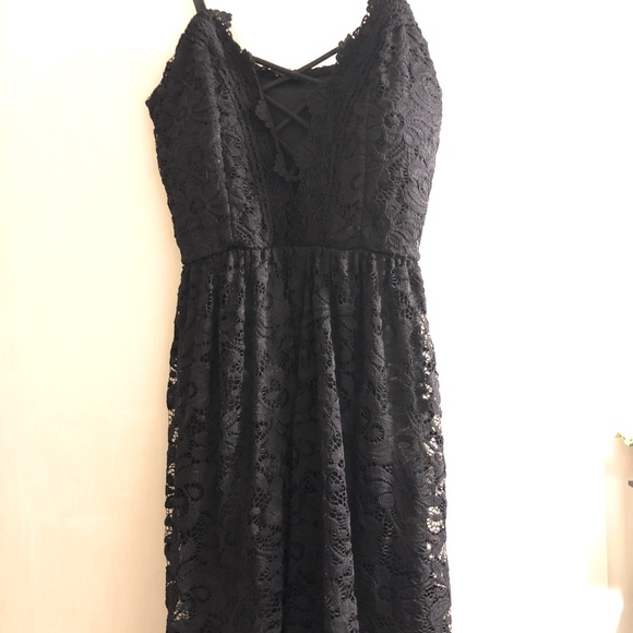 New with tags Papaya Black lace dress size small - Picture 1 of 6